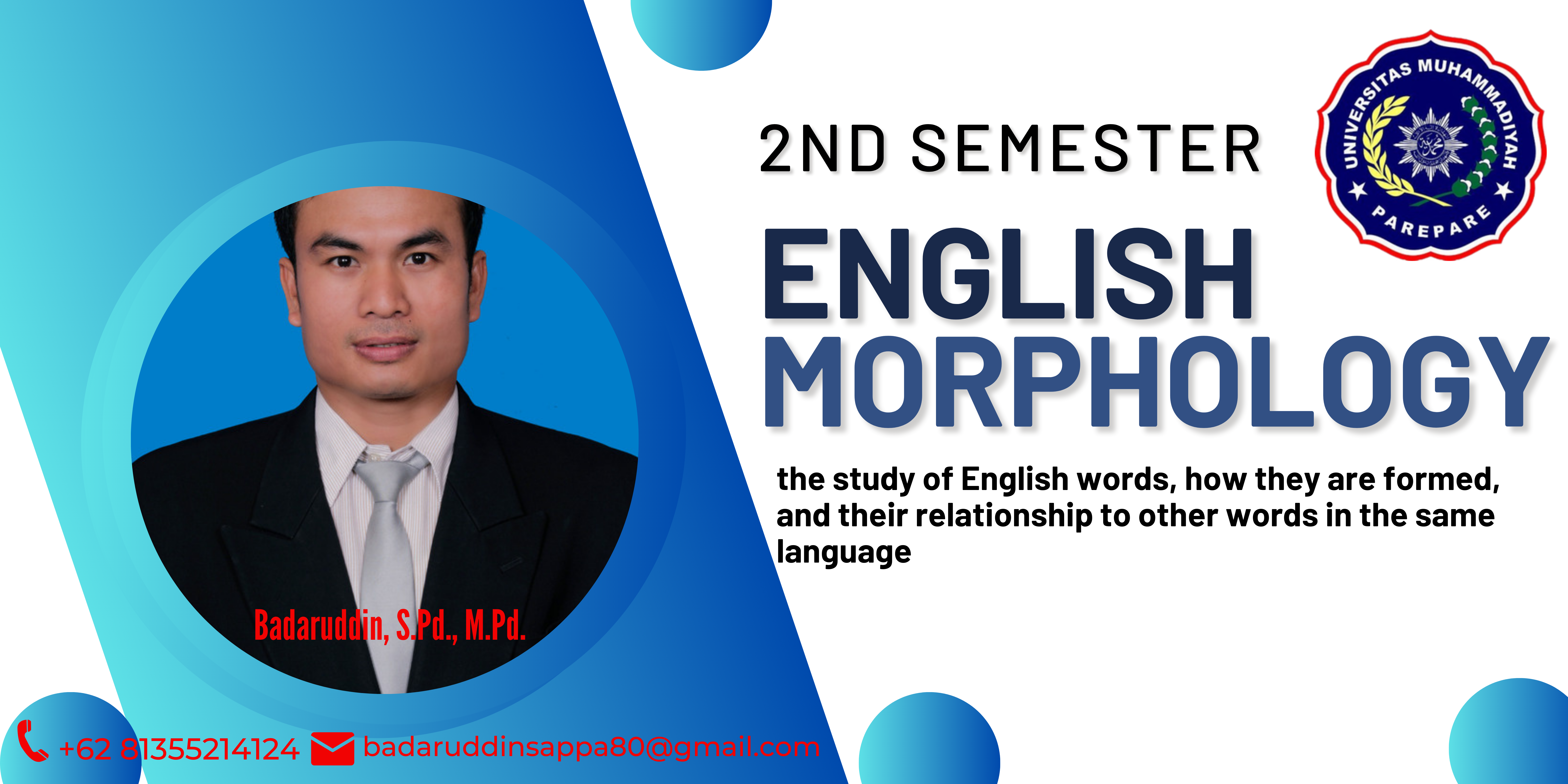 2023 Genap - English Morphology